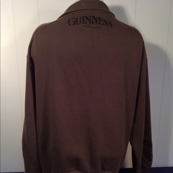 women’s Guinness Beer brown cotton jacket size XL - Picture 3 of 9